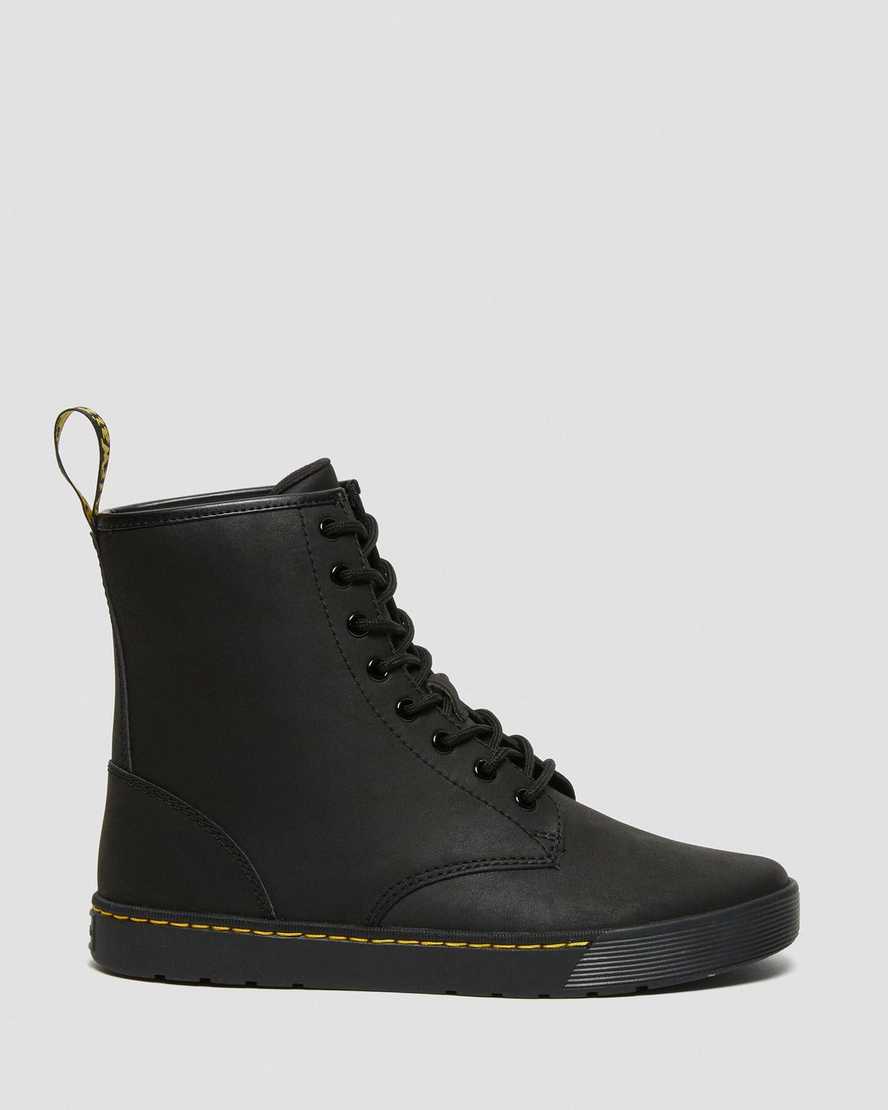 schwarze dr. martens cairo herren-freizeitschuhe