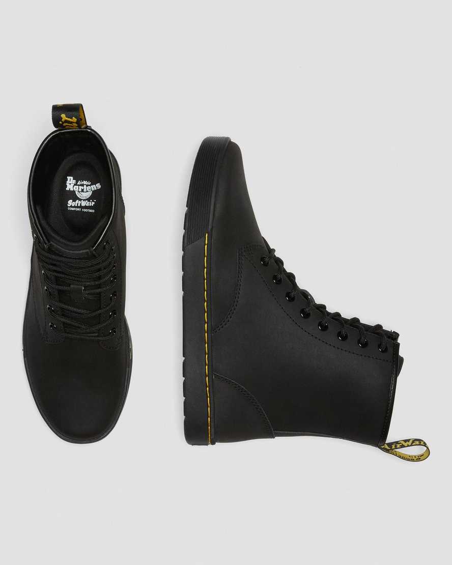schwarze dr. martens cairo herren-freizeitschuhe