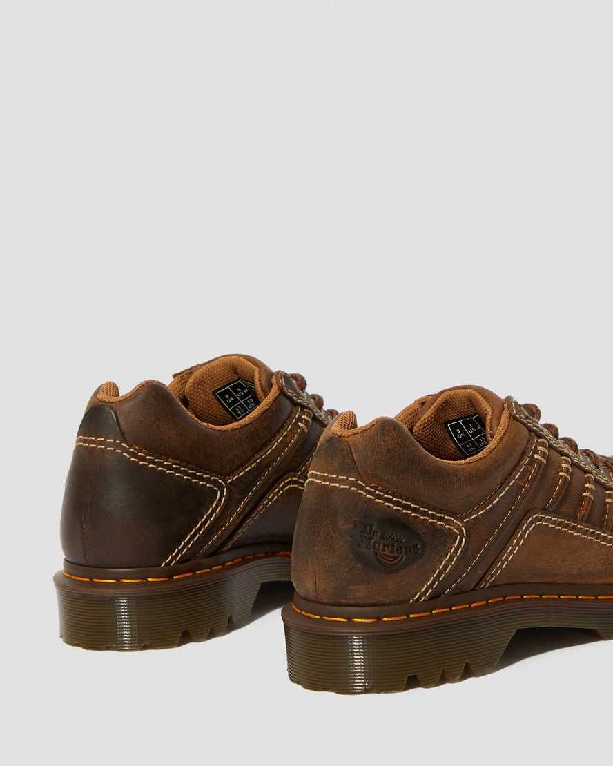hellbraune dr. martens keith herren-freizeitschuhe