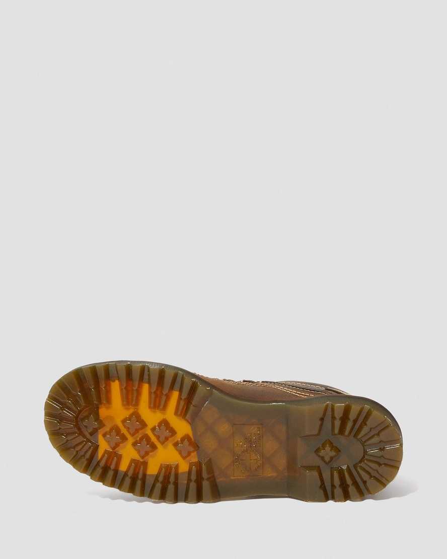 hellbraune dr. martens keith herren-freizeitschuhe