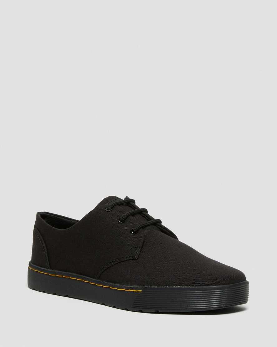 schwarze dr. martens cairo low herren-freizeitschuhe