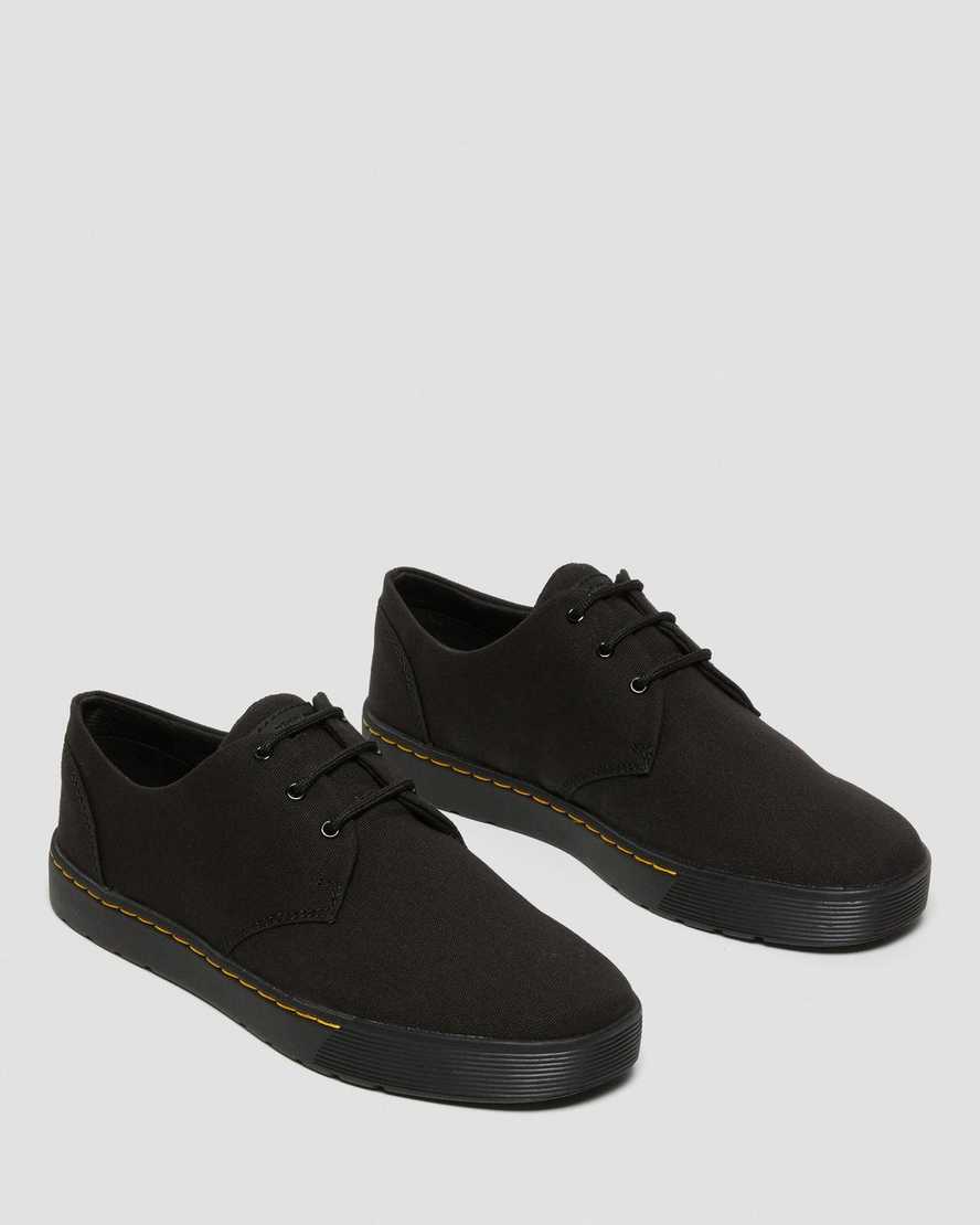 schwarze dr. martens cairo low herren-freizeitschuhe
