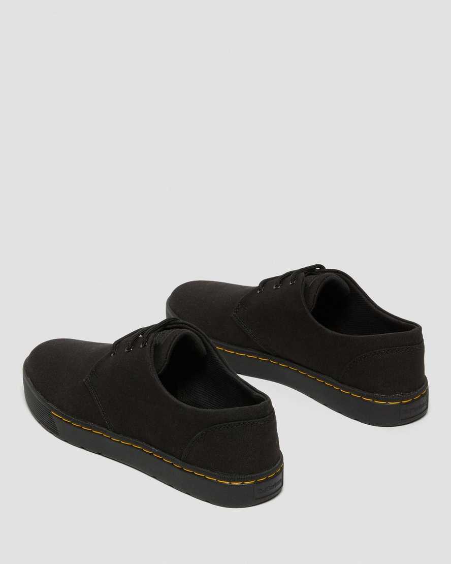 schwarze dr. martens cairo low herren-freizeitschuhe