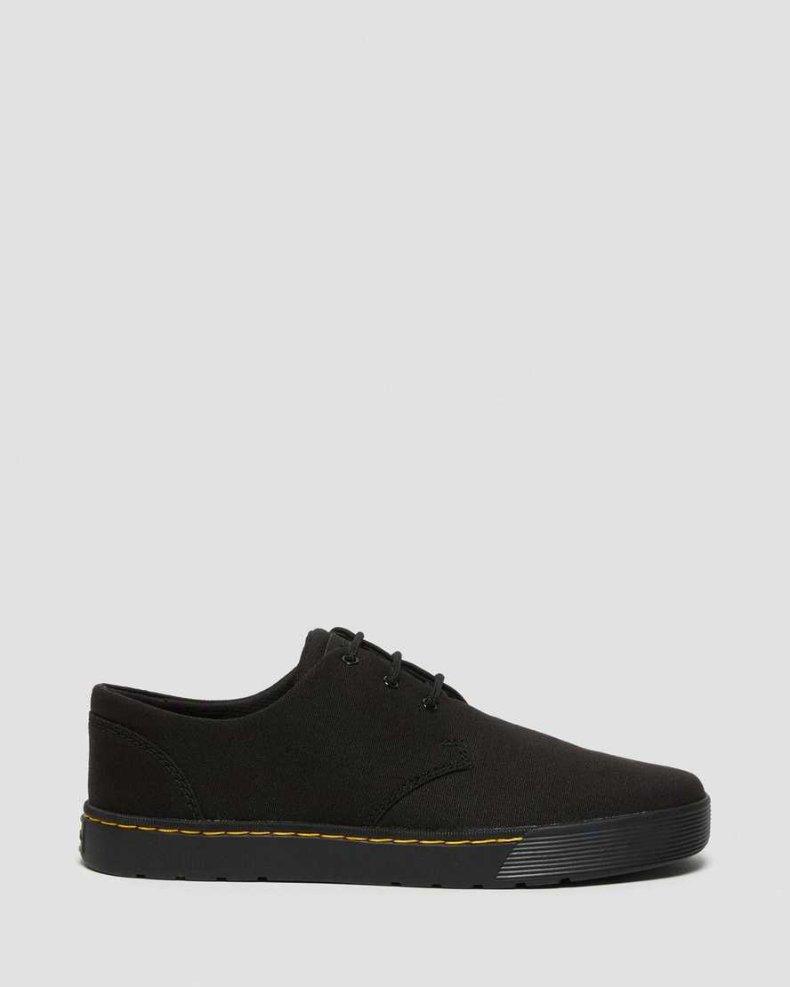 schwarze dr. martens cairo low herren-freizeitschuhe