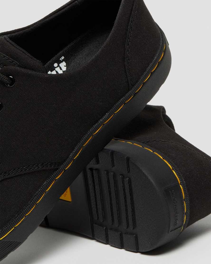 schwarze dr. martens cairo low herren-freizeitschuhe