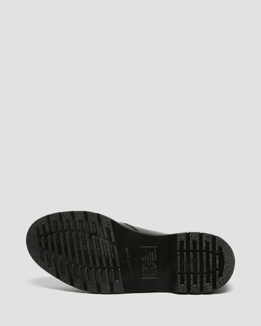 schwarze dr. martens 1461 mono smooth herren-oxfordschuhe