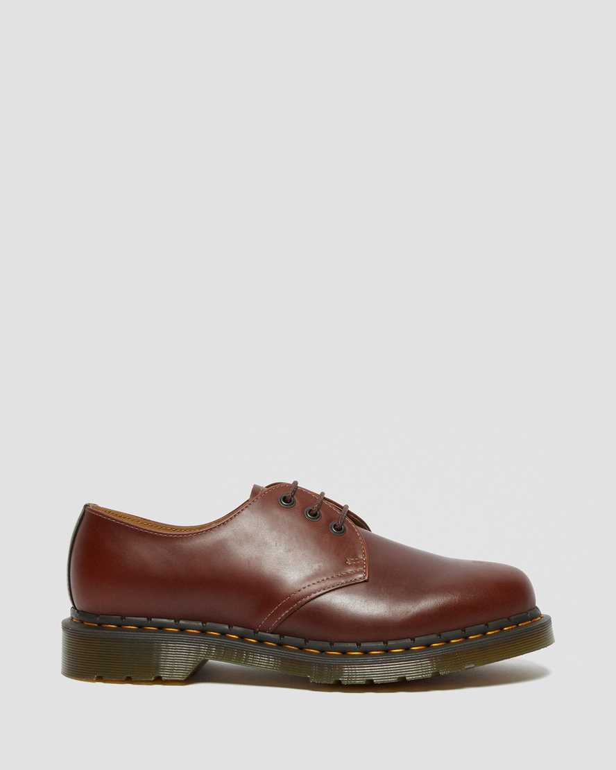 braune dr. martens 1461 abruzzo herren-oxfordschuhe