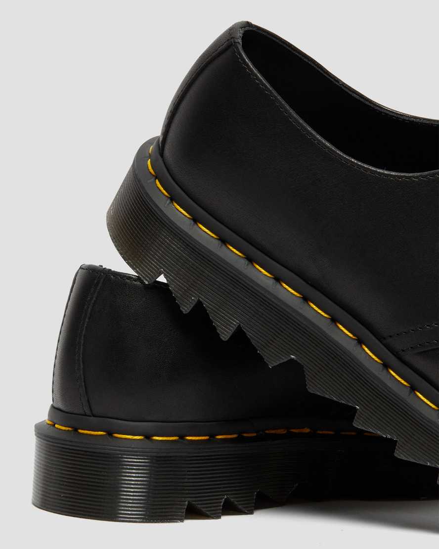 schwarze dr. martens 1461 ziggy herren-oxfordschuhe
