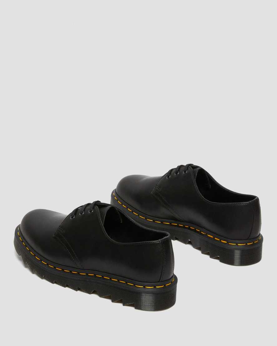 schwarze dr. martens 1461 ziggy herren-oxfordschuhe