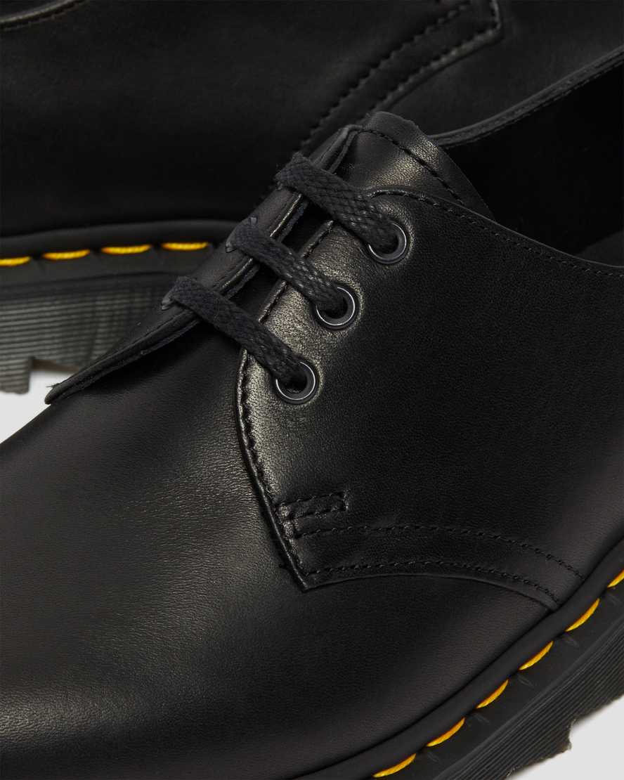 schwarze dr. martens 1461 ziggy herren-oxfordschuhe