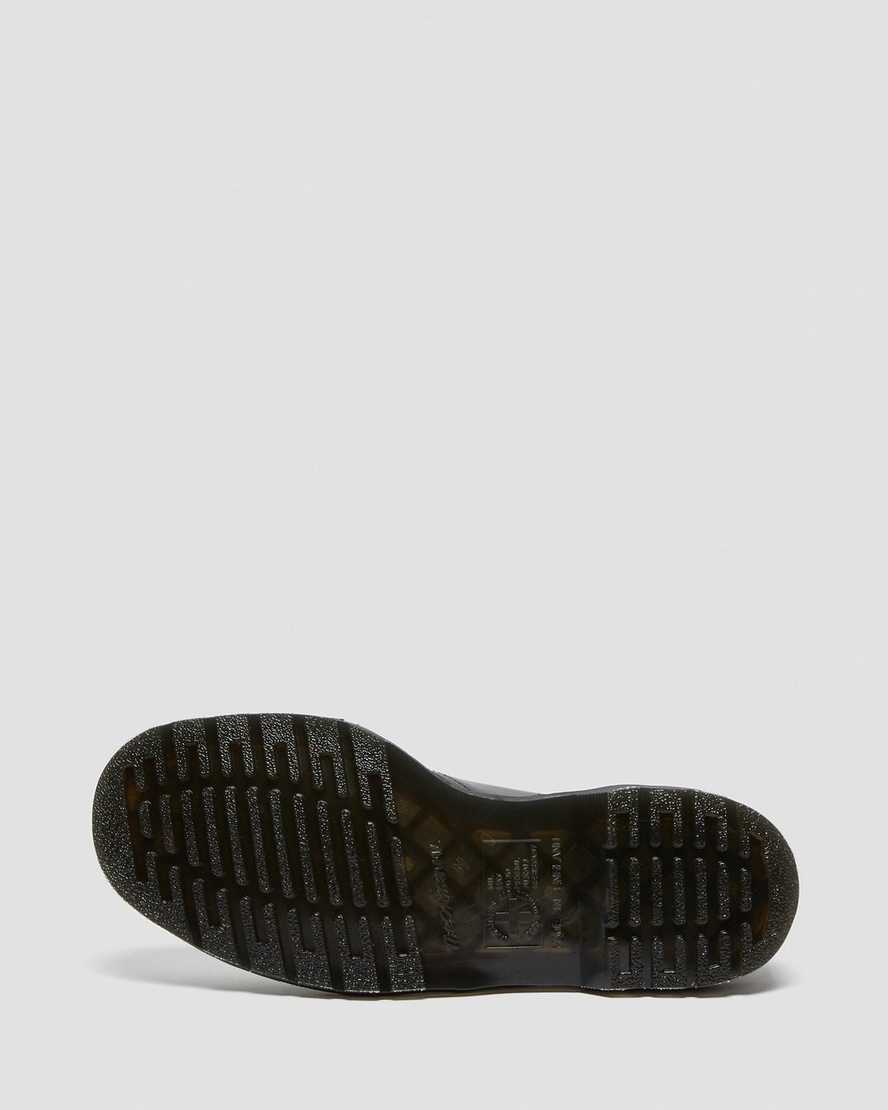 weiße und schwarze dr. martens 1461 herren-sattelschuhe