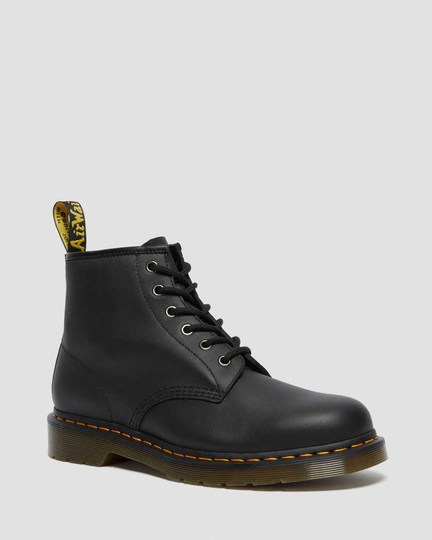 schwarze dr. martens 101 damen-ankle-boots
