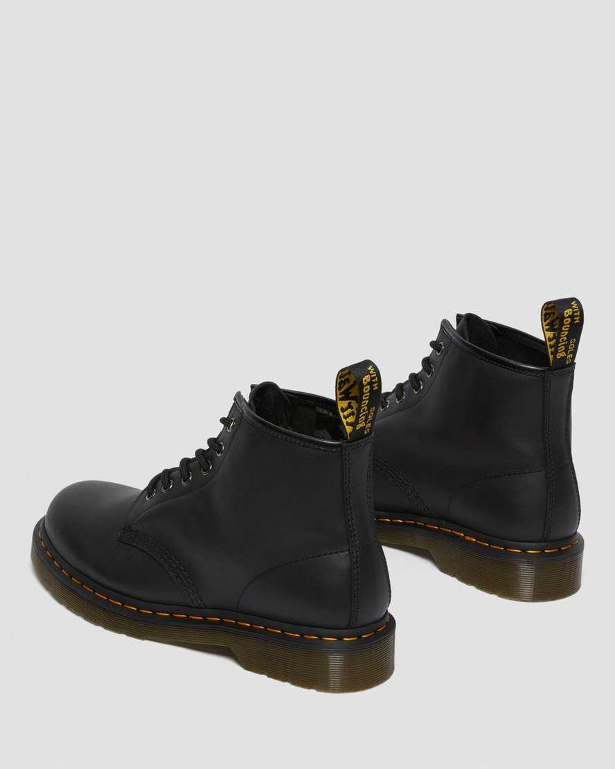 schwarze dr. martens 101 damen-ankle-boots