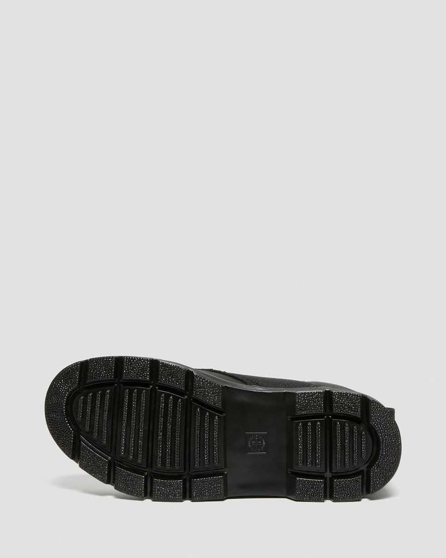 schwarze dr. martens combs ii poly damen-freizeitstiefel