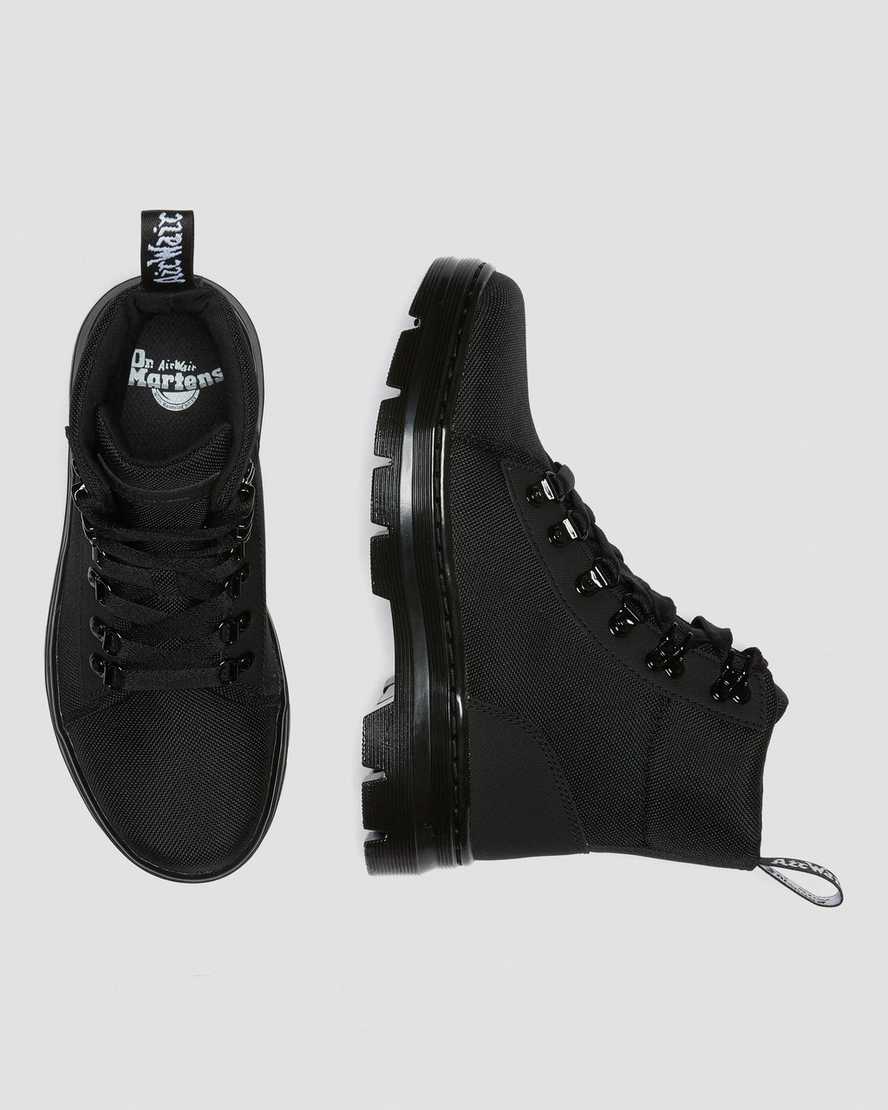 schwarze dr. martens combs poly damen-freizeitstiefel