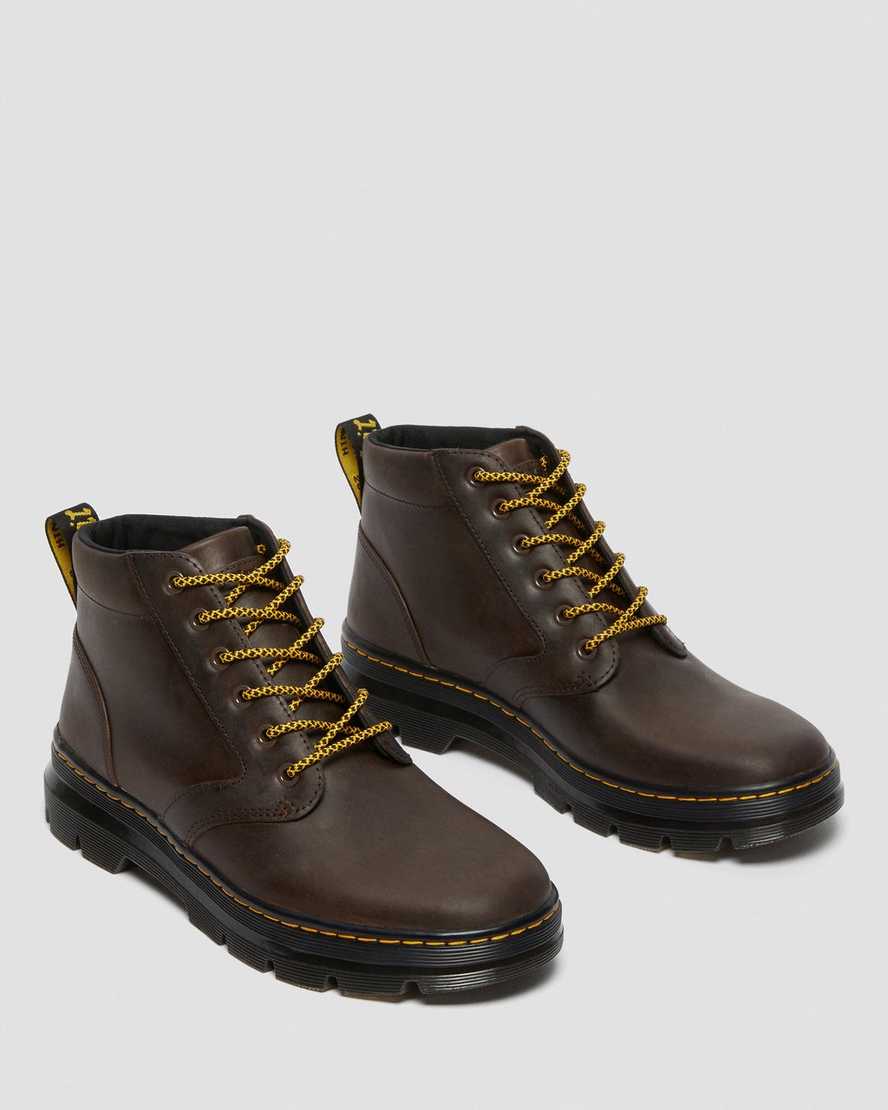 braune dr. martens bonny damen-freizeitstiefel