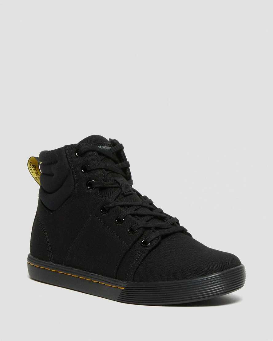 schwarze dr. martens rozarya damen-freizeitstiefel