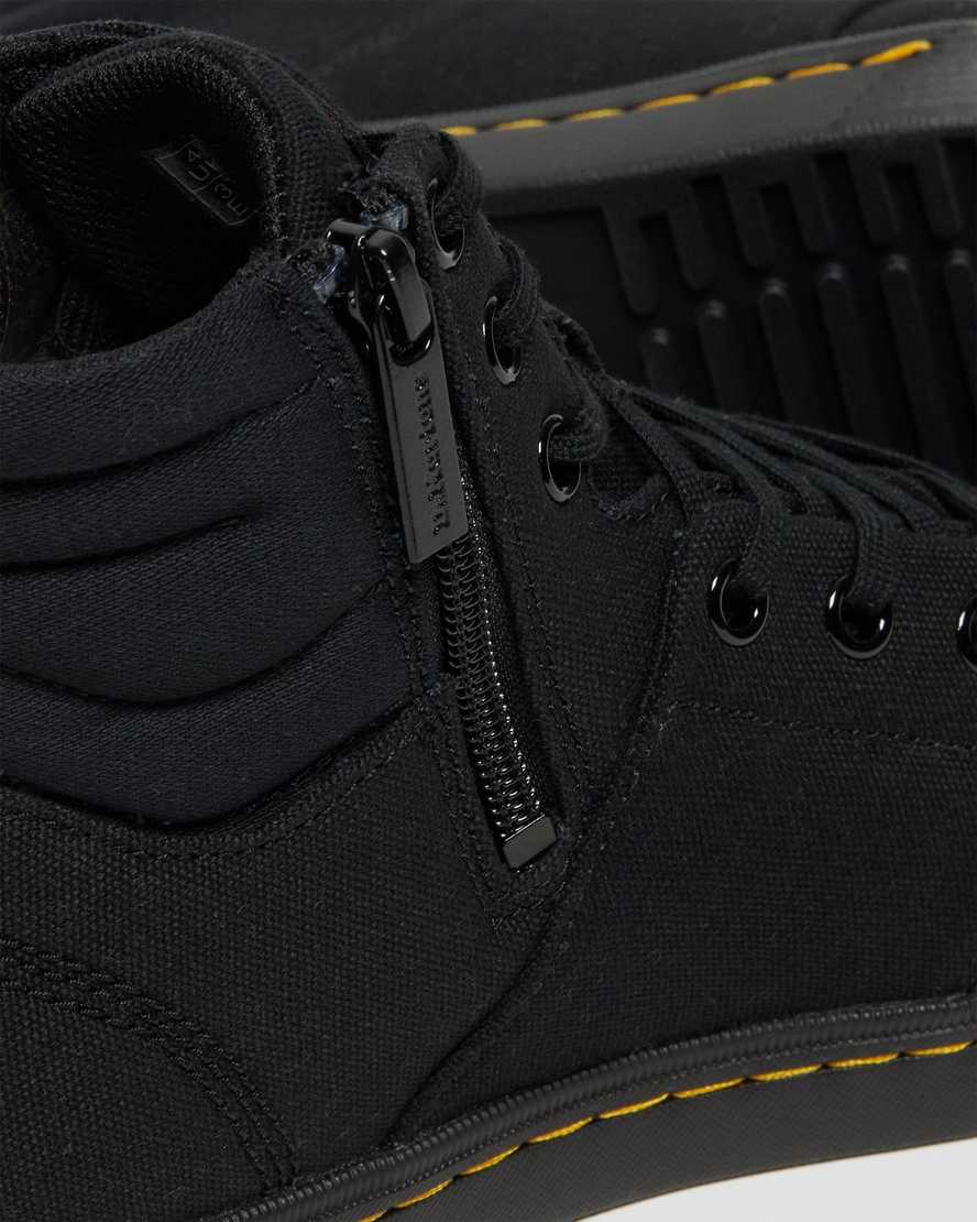 schwarze dr. martens rozarya damen-freizeitstiefel