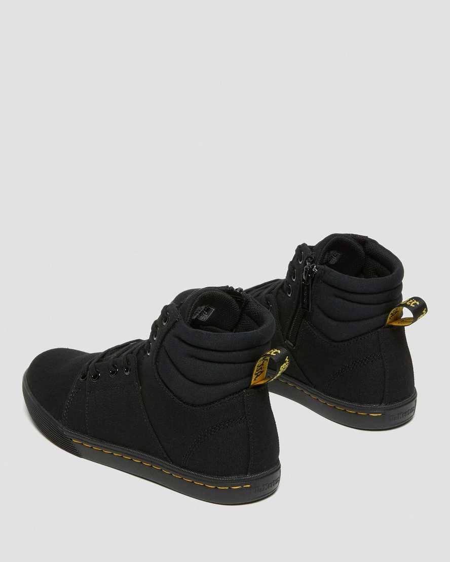 schwarze dr. martens rozarya damen-freizeitstiefel