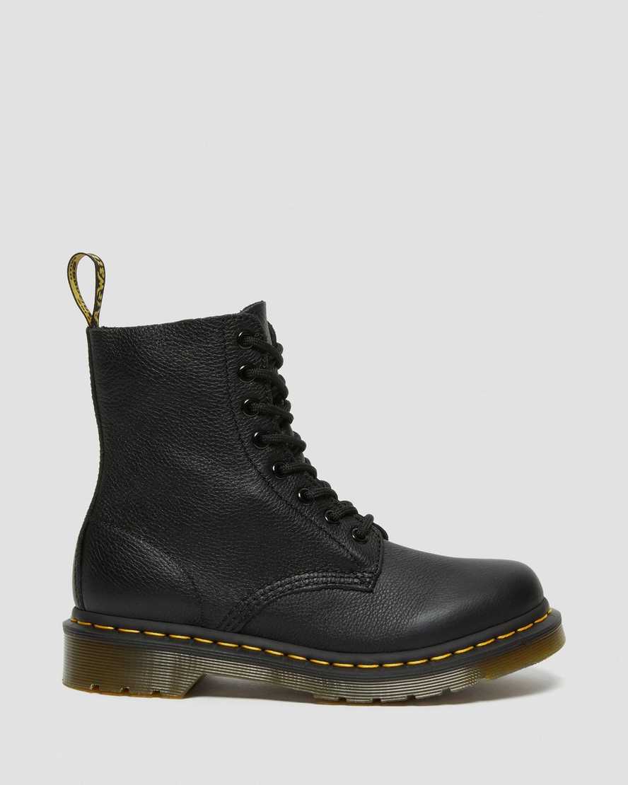 schwarze dr. martens 1460 pascal virginia damen-freizeitstiefel