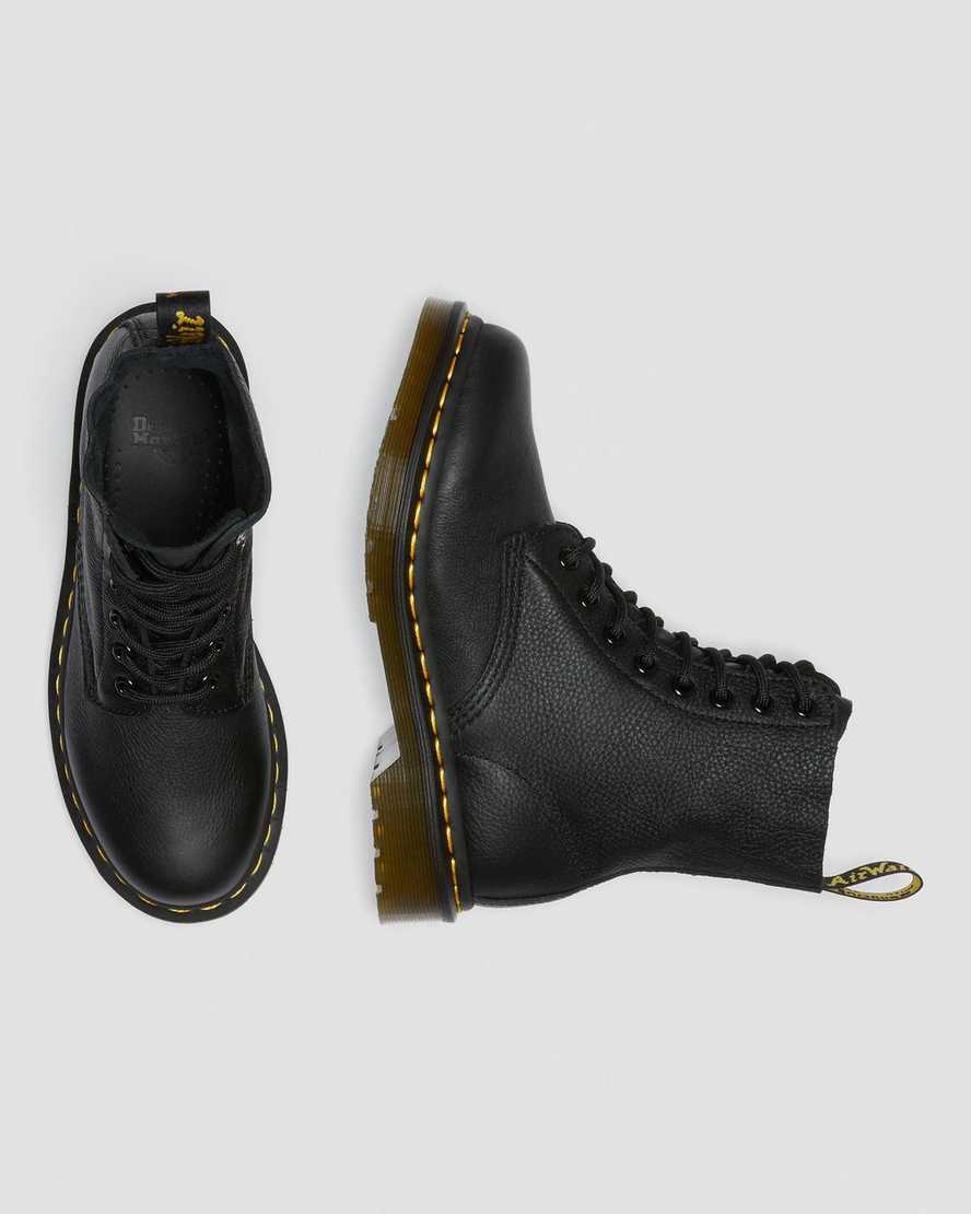 schwarze dr. martens 1460 pascal virginia damen-freizeitstiefel