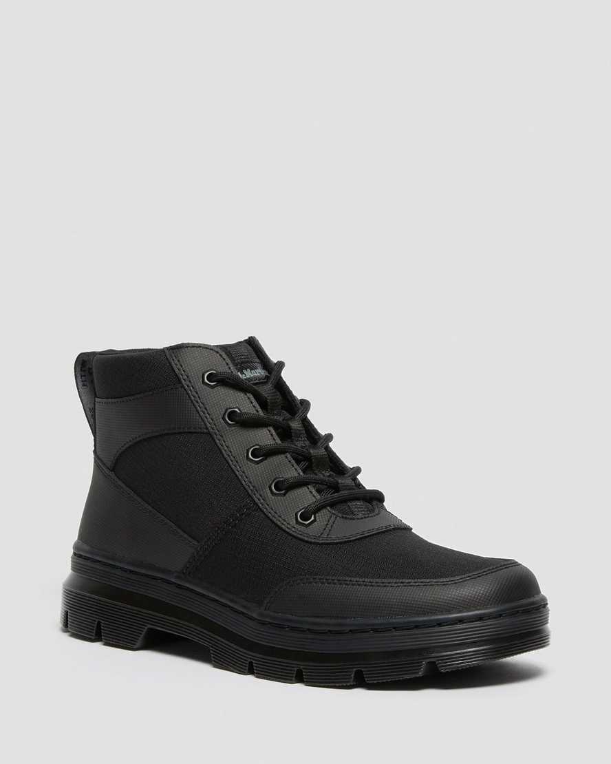 schwarze dr. martens bonny tech poly damen-freizeitstiefel