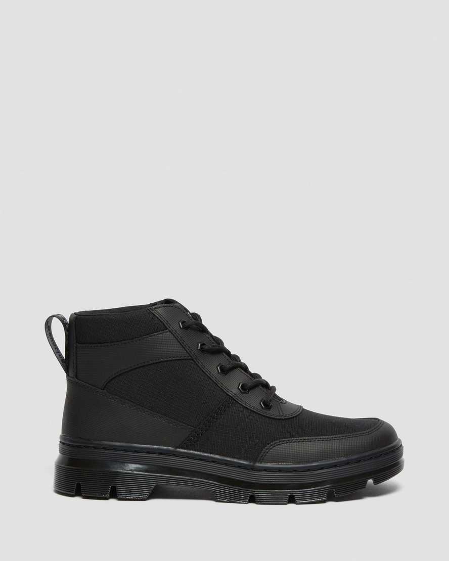 schwarze dr. martens bonny tech poly damen-freizeitstiefel