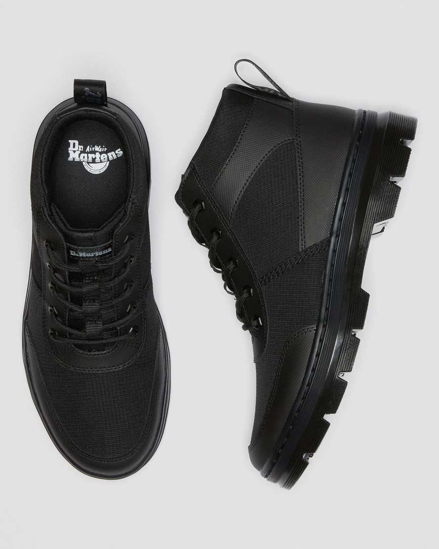 schwarze dr. martens bonny tech poly damen-freizeitstiefel