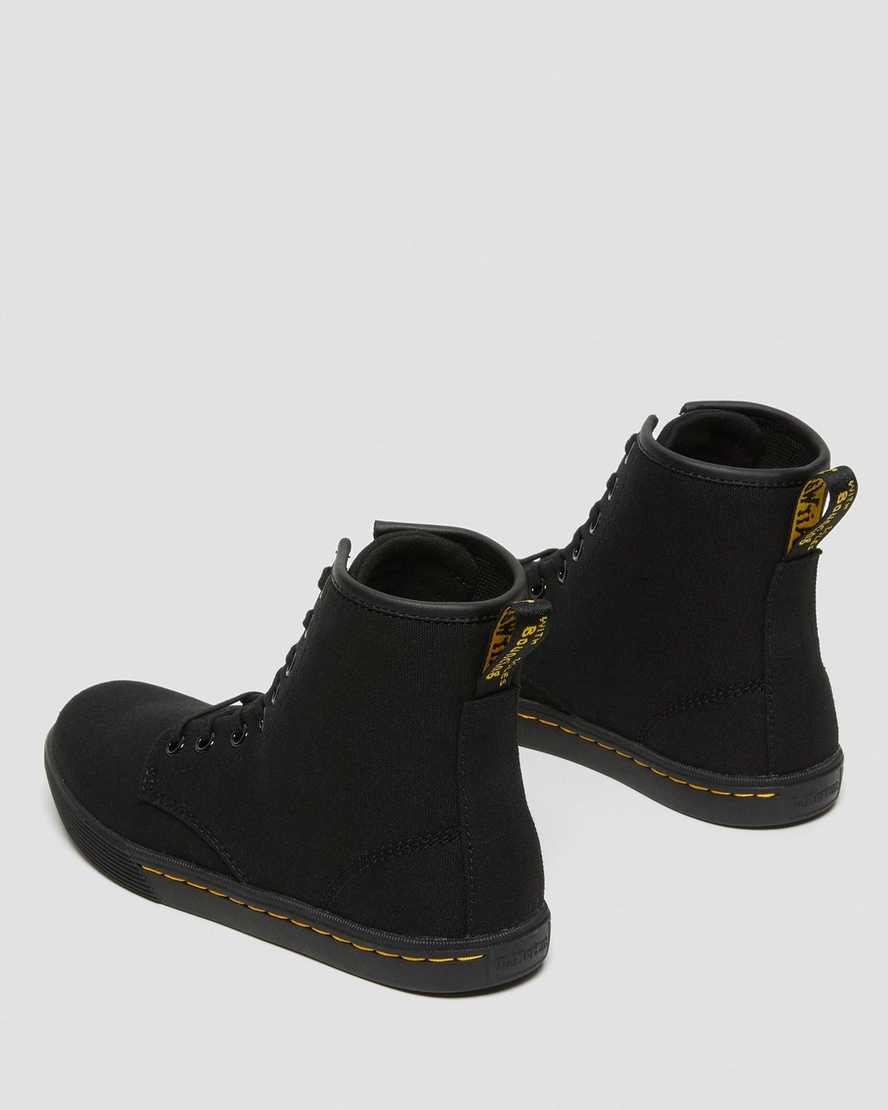 schwarze dr. martens sheridan damen-freizeitstiefel