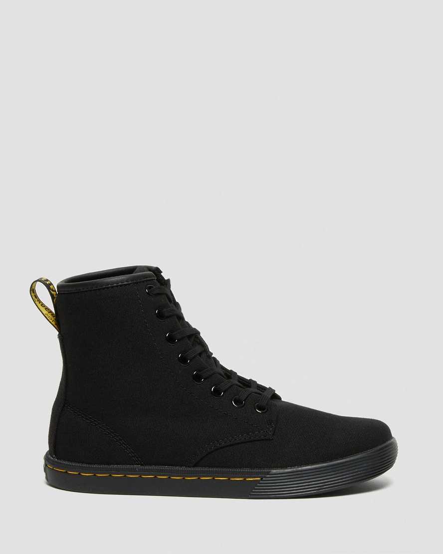 schwarze dr. martens sheridan damen-freizeitstiefel