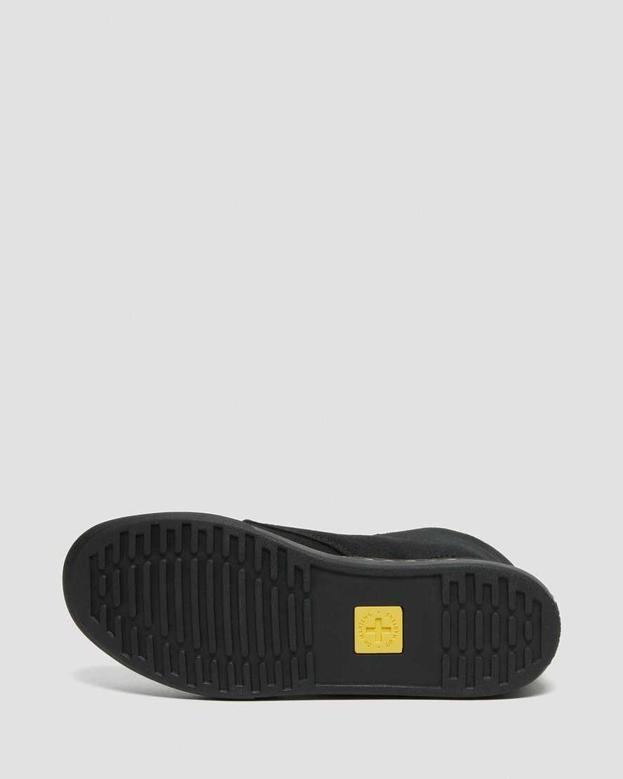 schwarze dr. martens sheridan damen-freizeitstiefel