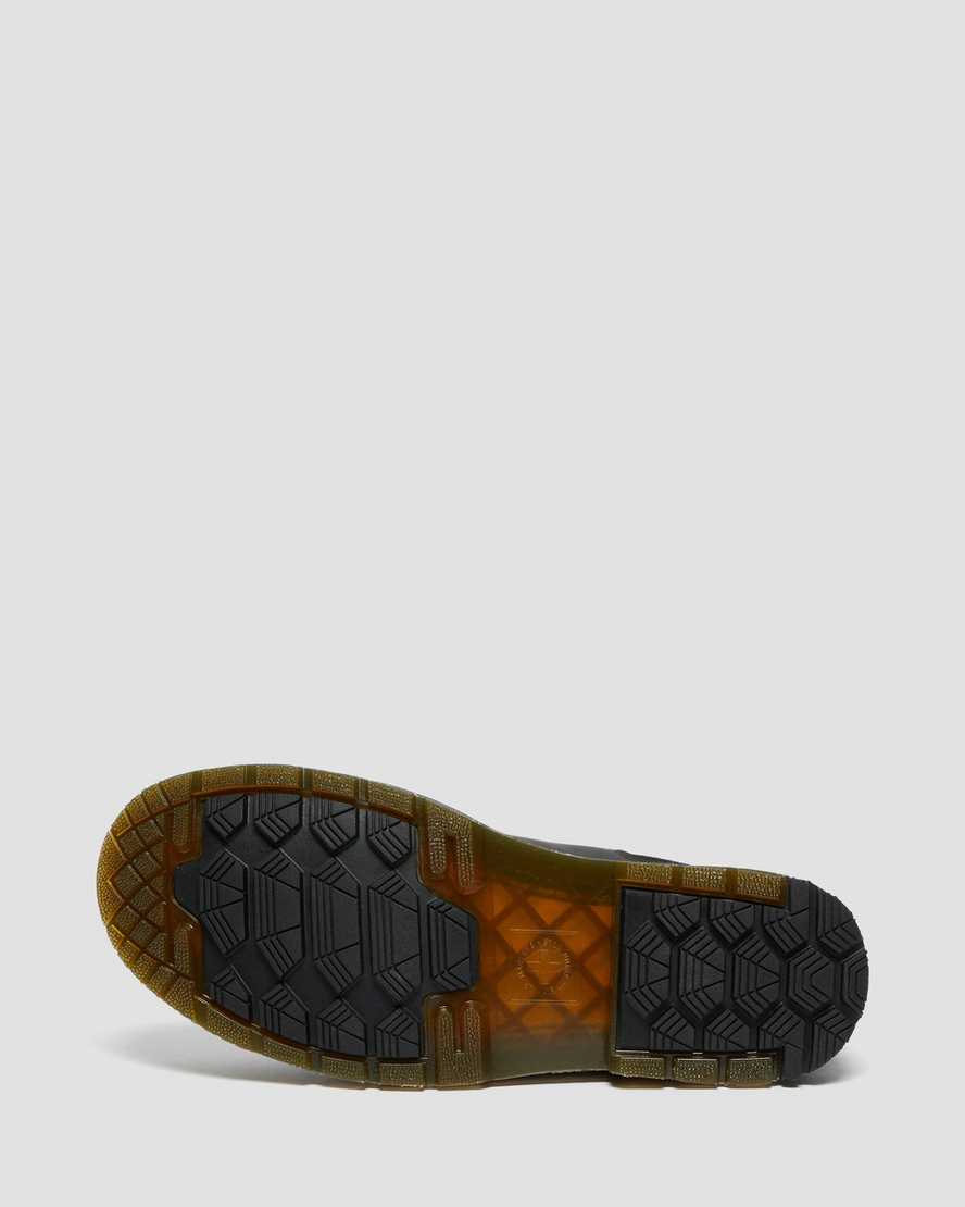 schwarze dr. martens 2976 dm wintergrip chelsea boots für damen
