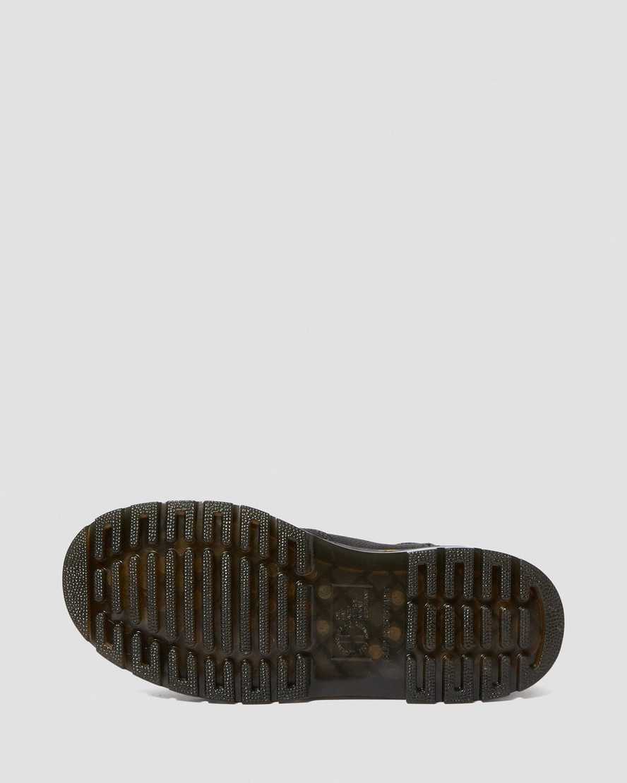 schwarze dr. martens hardie work chelsea boots für damen