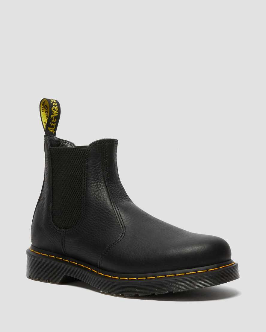 schwarze dr. martens 2976 ambassador chelsea boots für damen