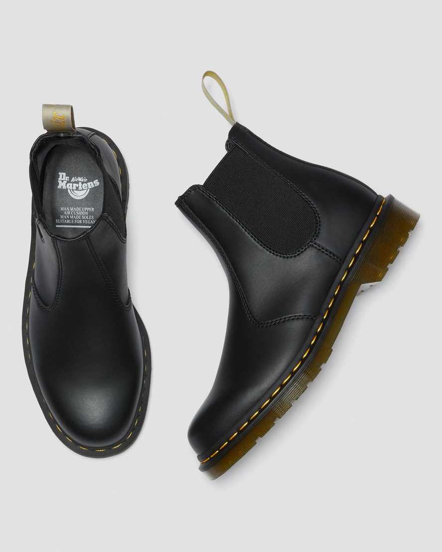 schwarze dr. martens 2976 felix chelsea boots für damen