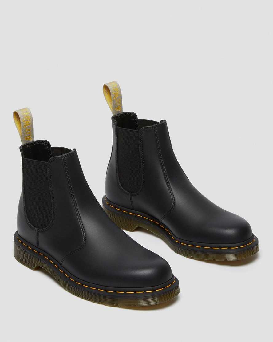 schwarze dr. martens 2976 felix chelsea boots für damen