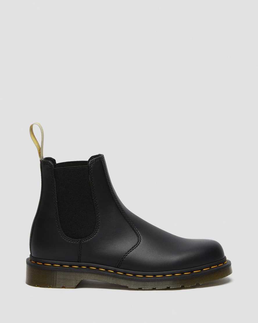 schwarze dr. martens 2976 felix chelsea boots für damen