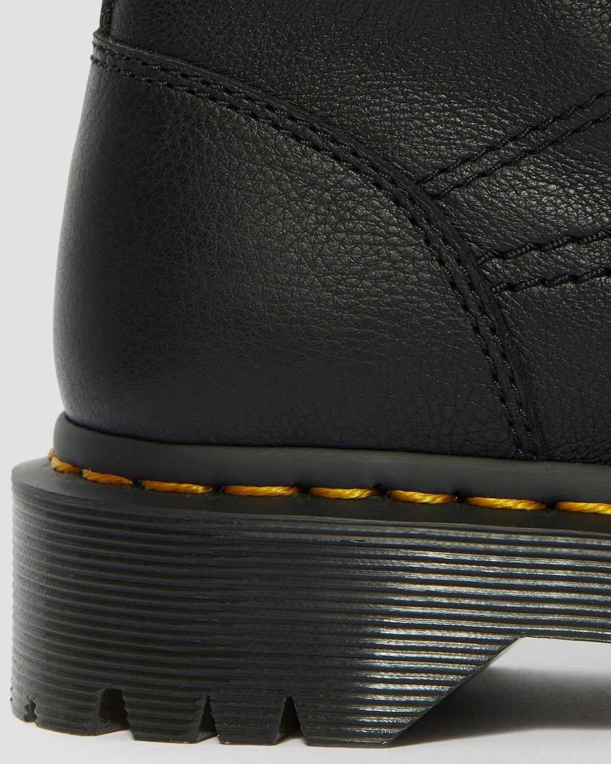 schwarze dr. martens zuma ii damen-klobigstiefel
