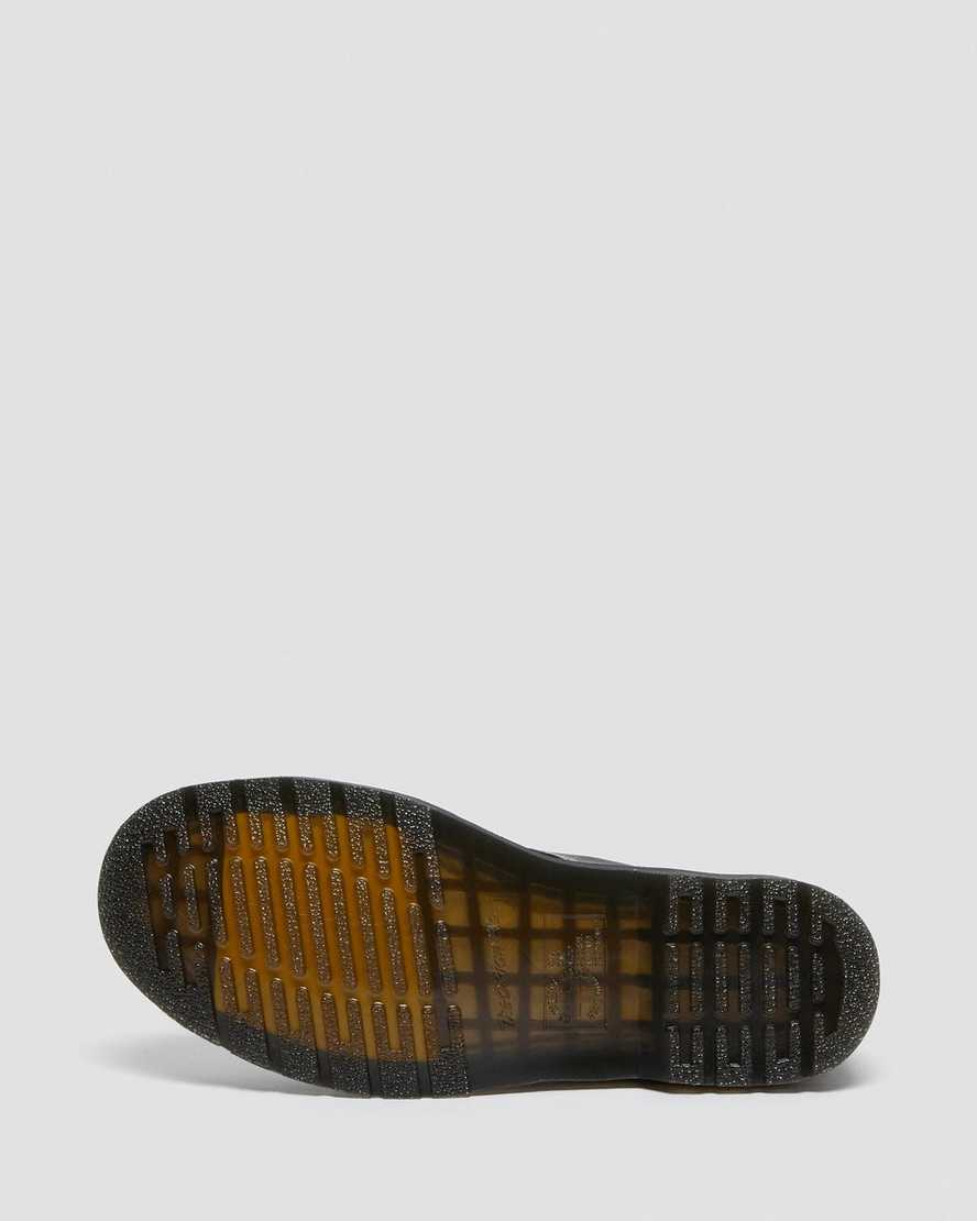 schwarze dr. martens 1460 pascal zip damen-schnürstiefel