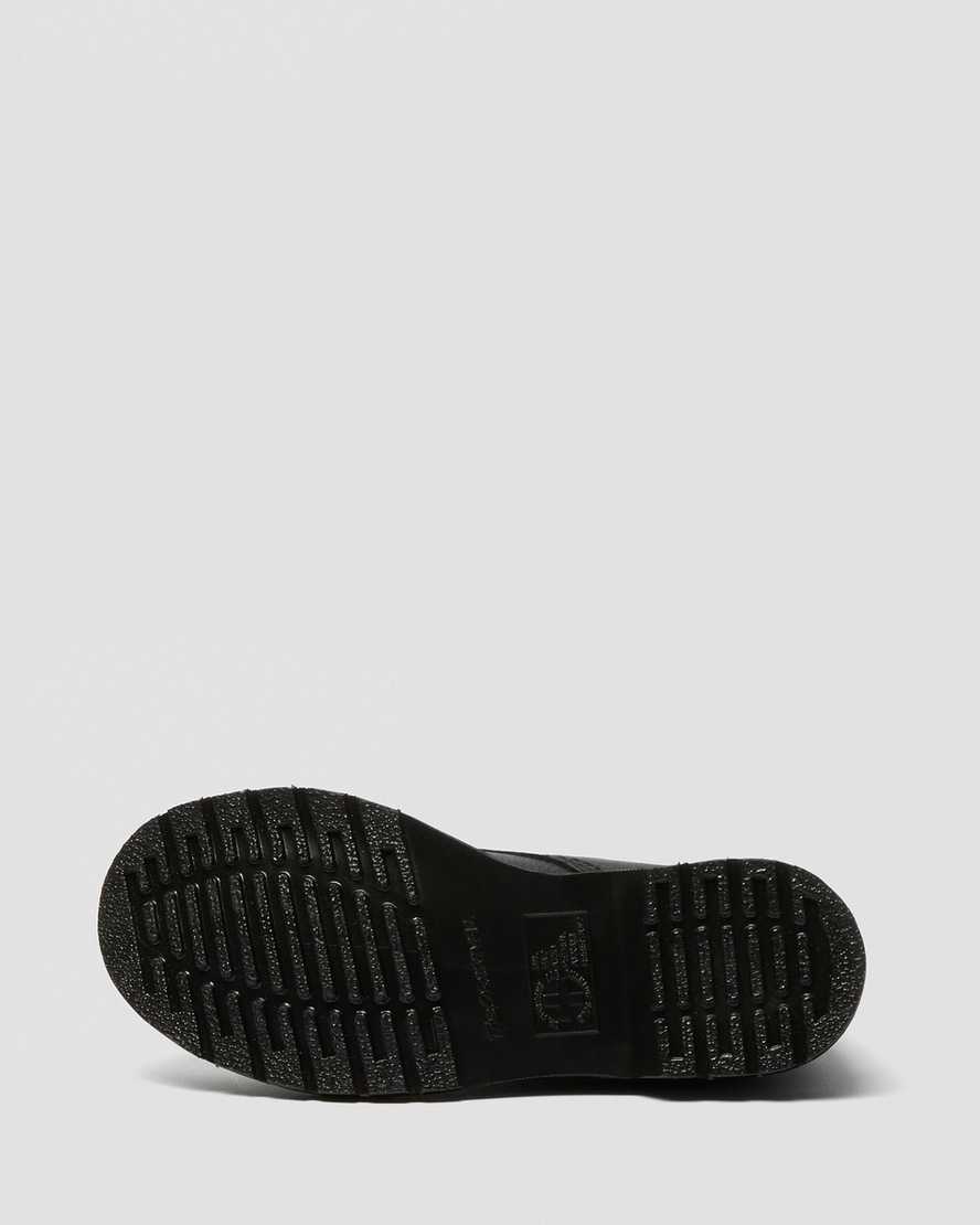 schwarze dr. martens 1460 pascal mono damen-schnürstiefel