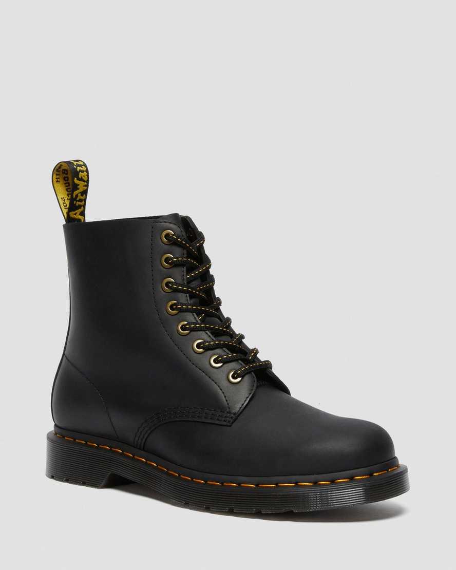 schwarze dr. martens 1460 pascal damen-schnürstiefel