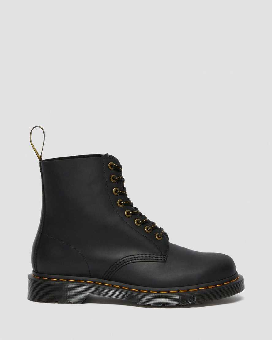 schwarze dr. martens 1460 pascal damen-schnürstiefel
