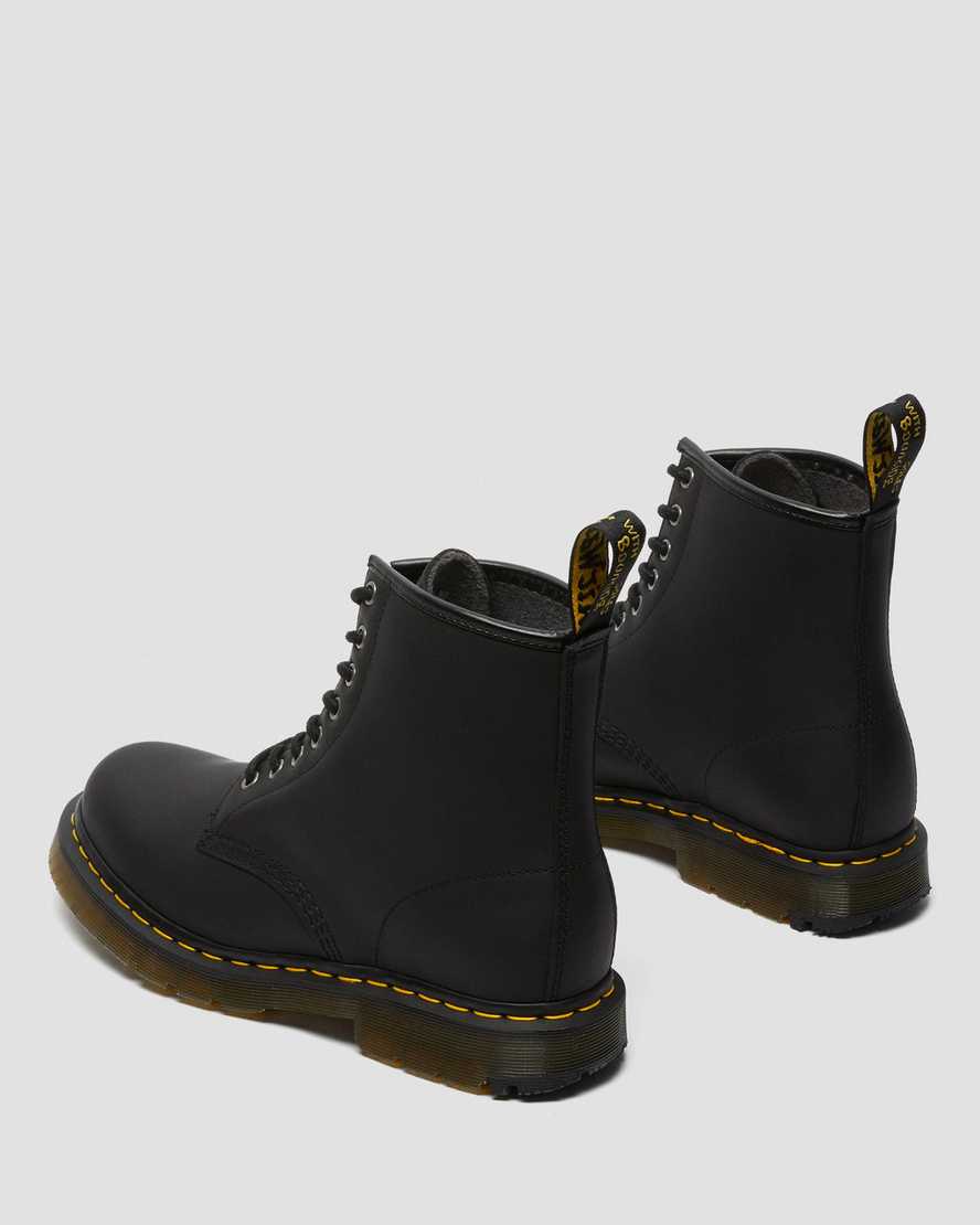 schwarze dr. martens 1460 dm wintergrip damen-schnürstiefel