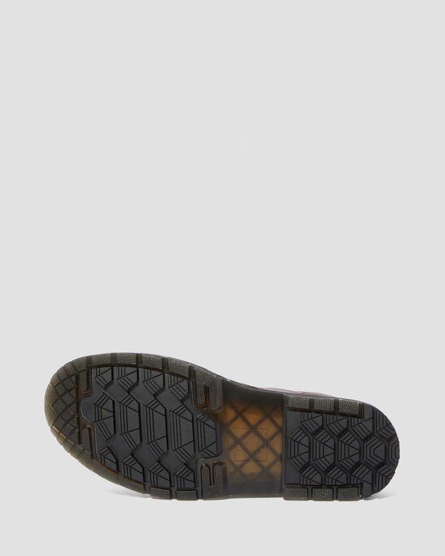 dunkelbraune dr. martens 1460 dm wintergrip damen-schnürstiefel