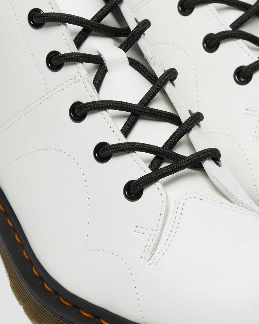 weiße dr. martens church smooth damen-monkey-boots