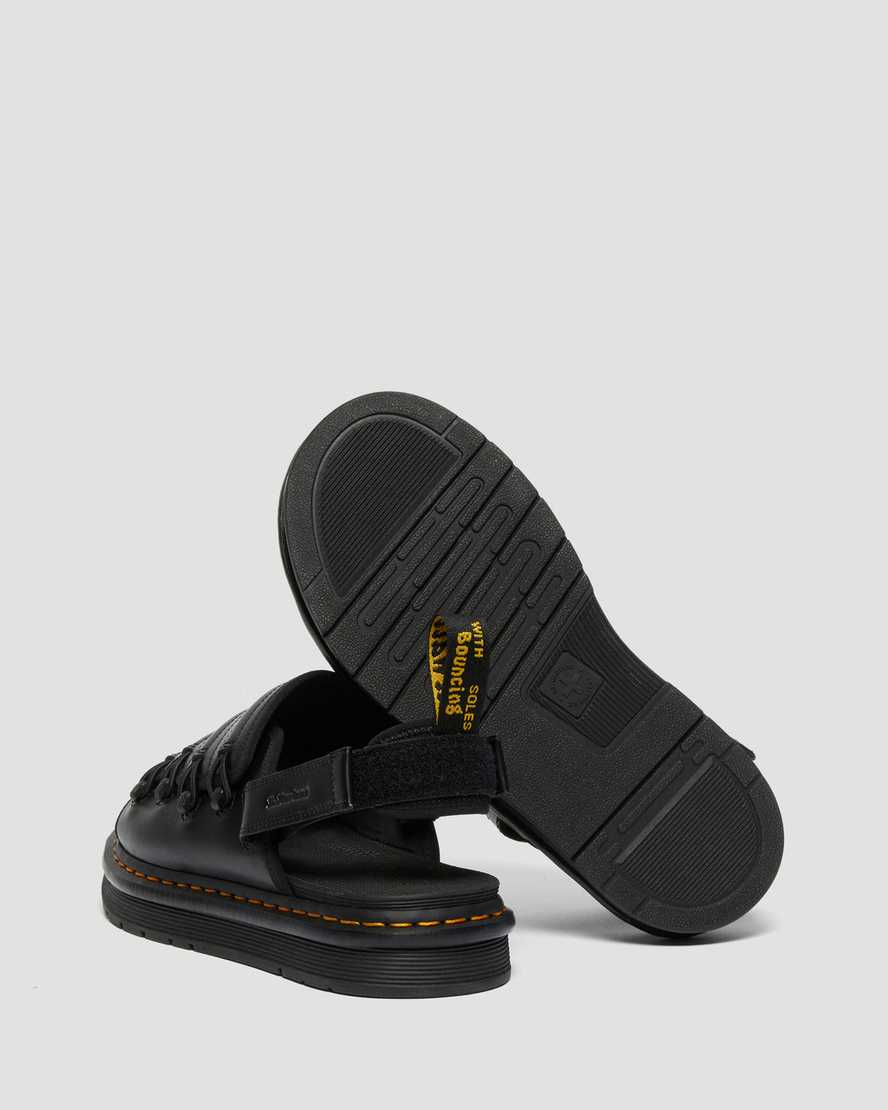 schwarze dr. martens mura suicoke damensandalen