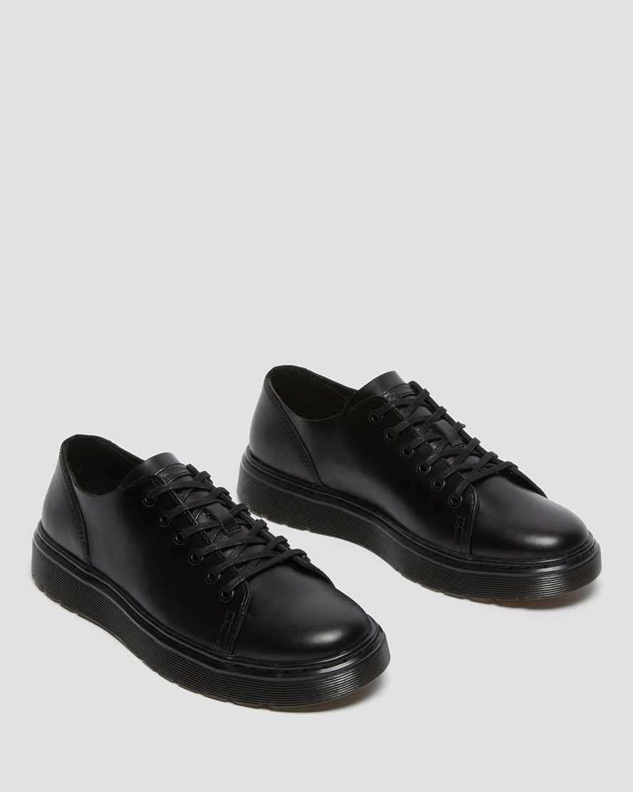 schwarze dr. martens dante brando damen-freizeitschuhe