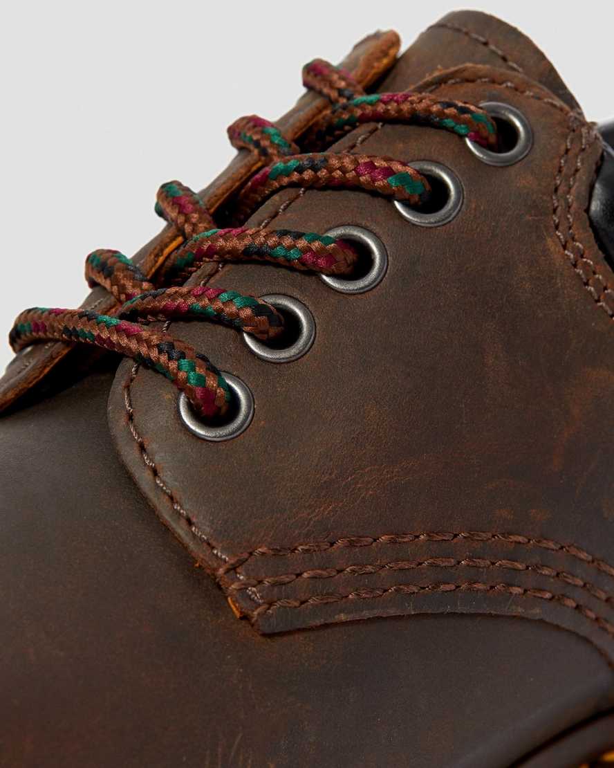 braune dr. martens 8053 crazy horse damen-freizeitschuhe