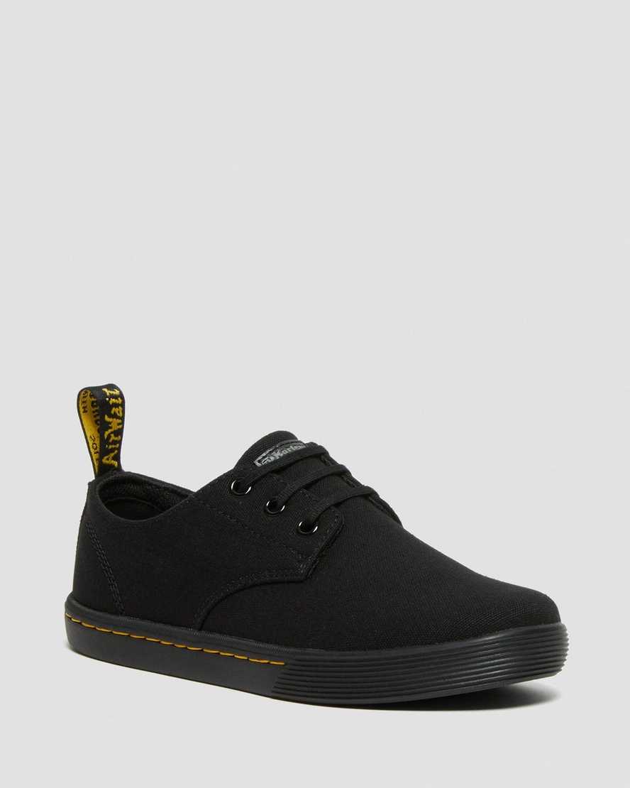 schwarze dr. martens santanita damen-freizeitschuhe