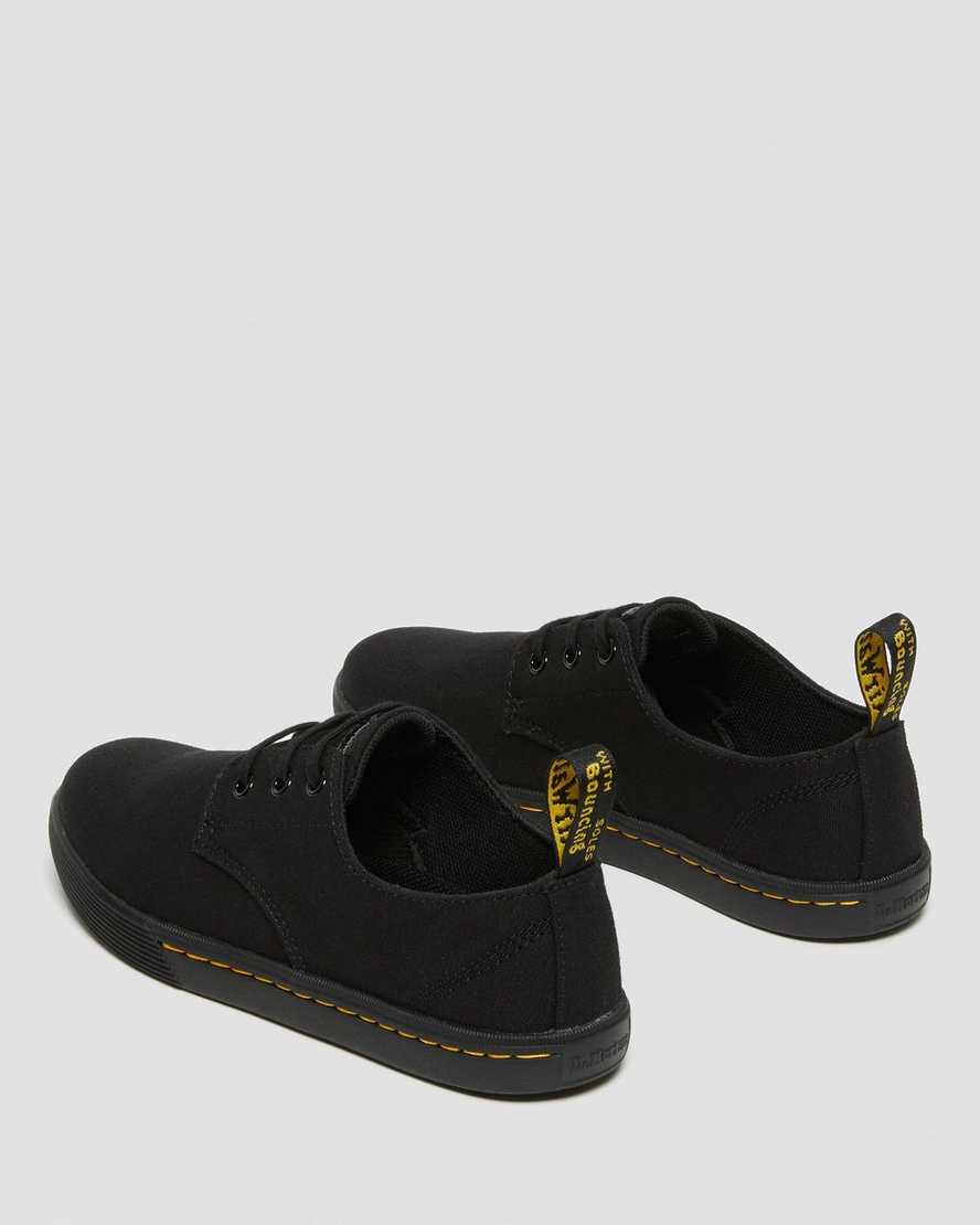 schwarze dr. martens santanita damen-freizeitschuhe